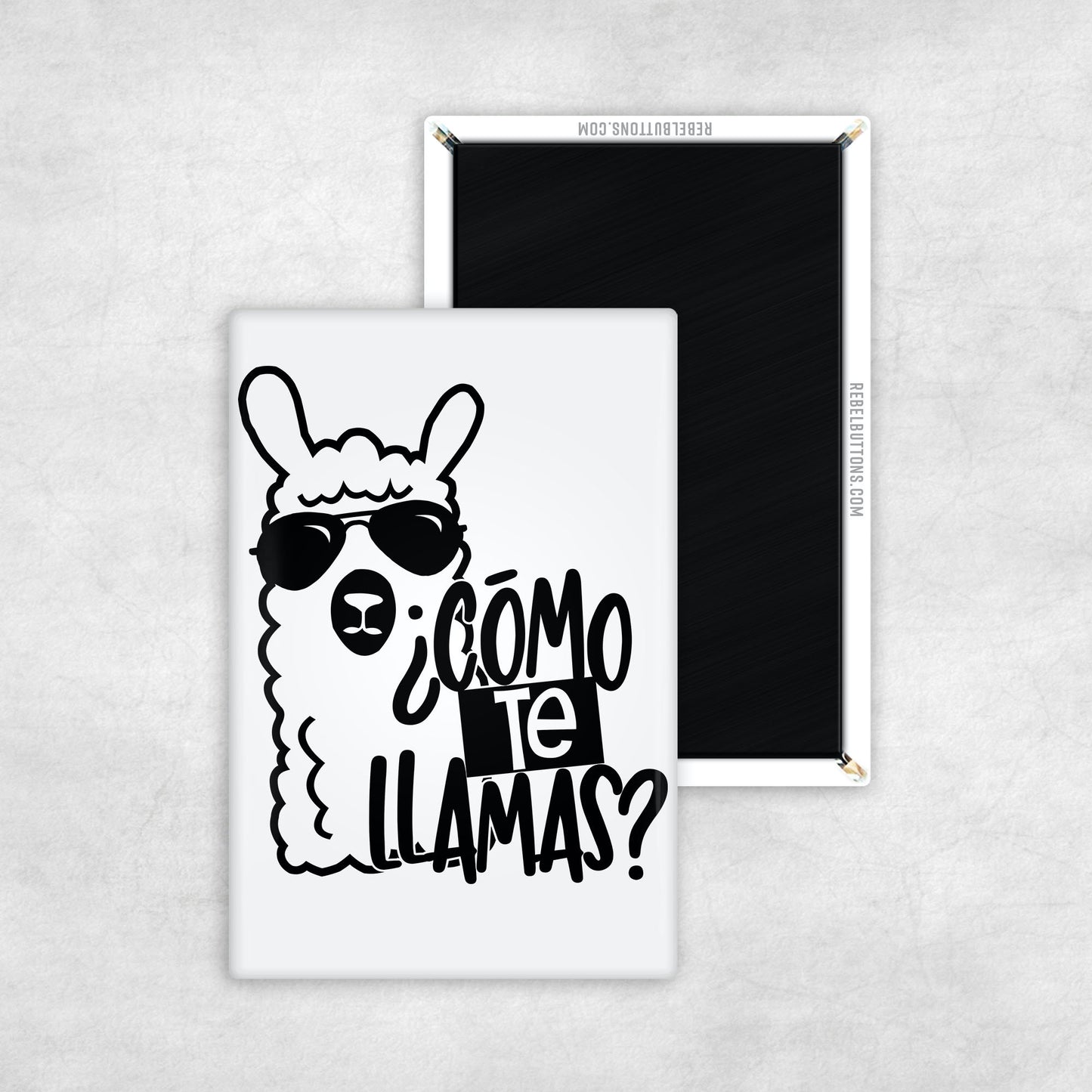 Como Te Llamas Magnet