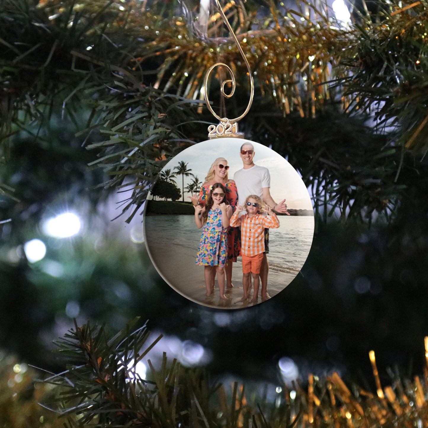 Custom Photo Ornament