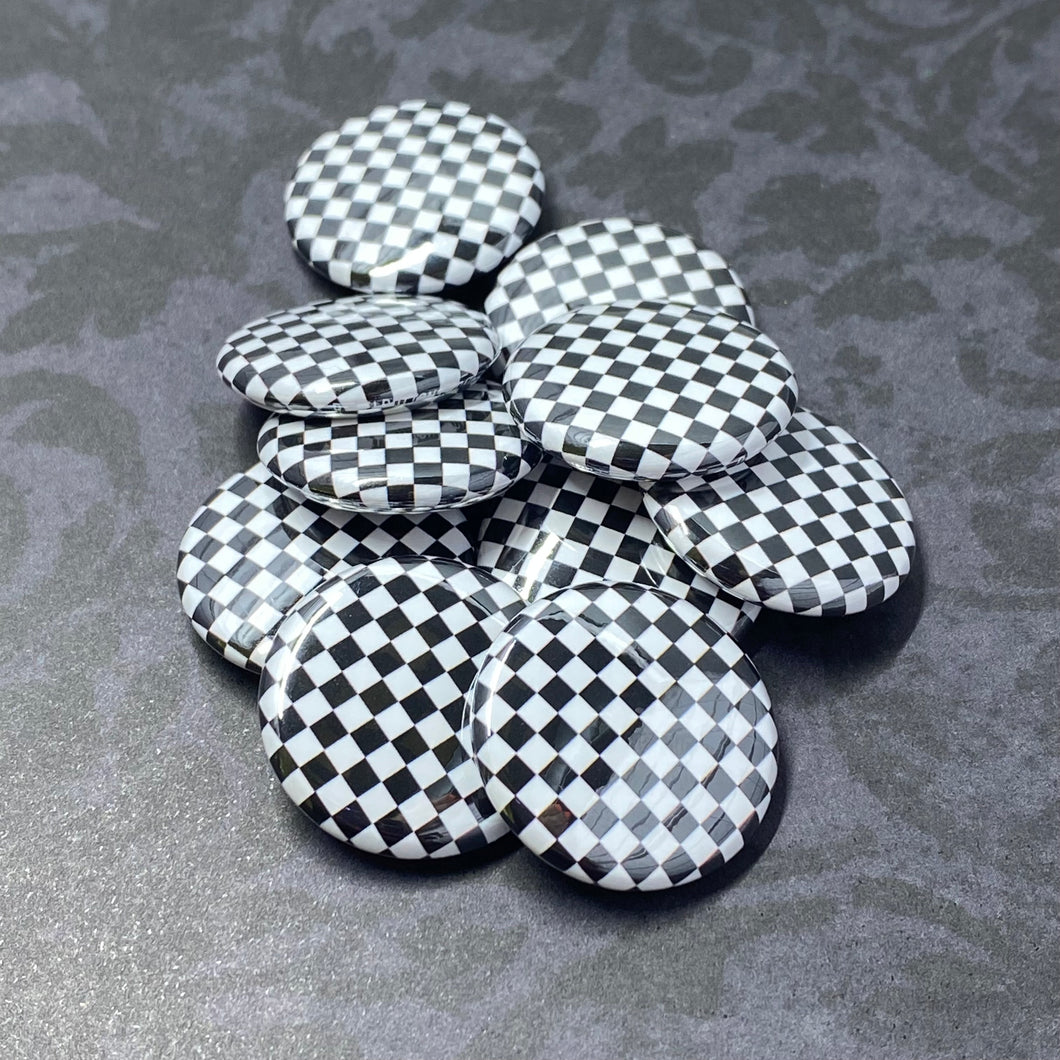Black and White Checkered