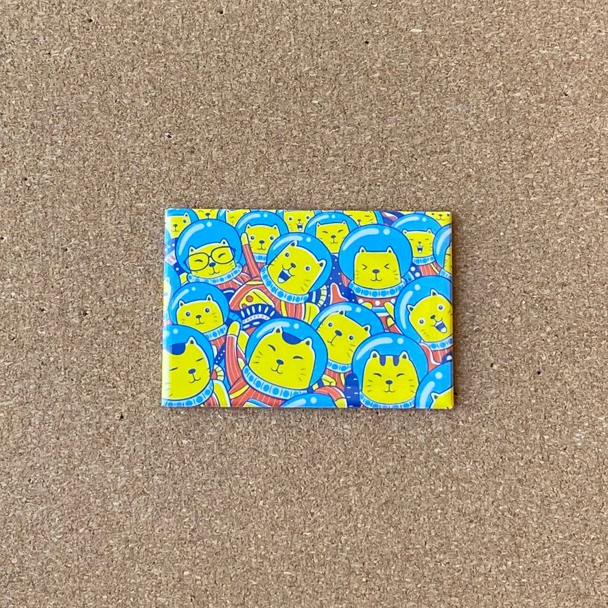 Catsronaut Magnet