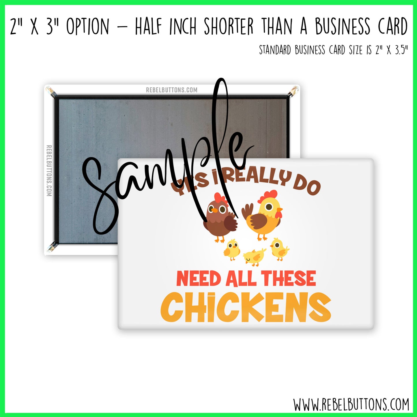 Mook Oink Cluck Magnet