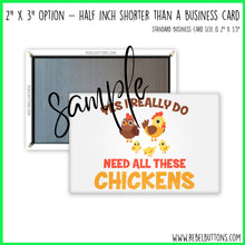 Load image into Gallery viewer, Plaid Rise &amp; Shine Mother Cluckers Magnet
