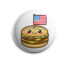 Load image into Gallery viewer, Burger with US Flag
