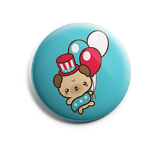 Load image into Gallery viewer, AmeriPug with Balloons
