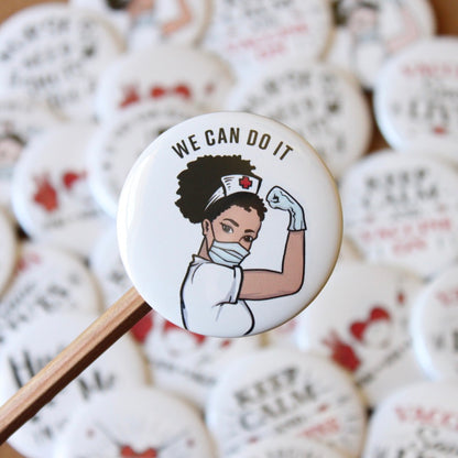 We Can Do It Nurse (African American)