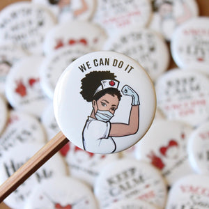 We Can Do It Nurse (African American)