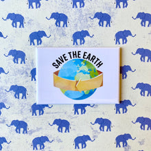Load image into Gallery viewer, Save The Earth Magnet
