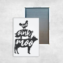 Load image into Gallery viewer, Mook Oink Cluck Magnet
