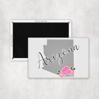 Arizona Floral State Magnet