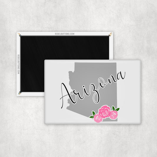 Arizona Floral State Magnet