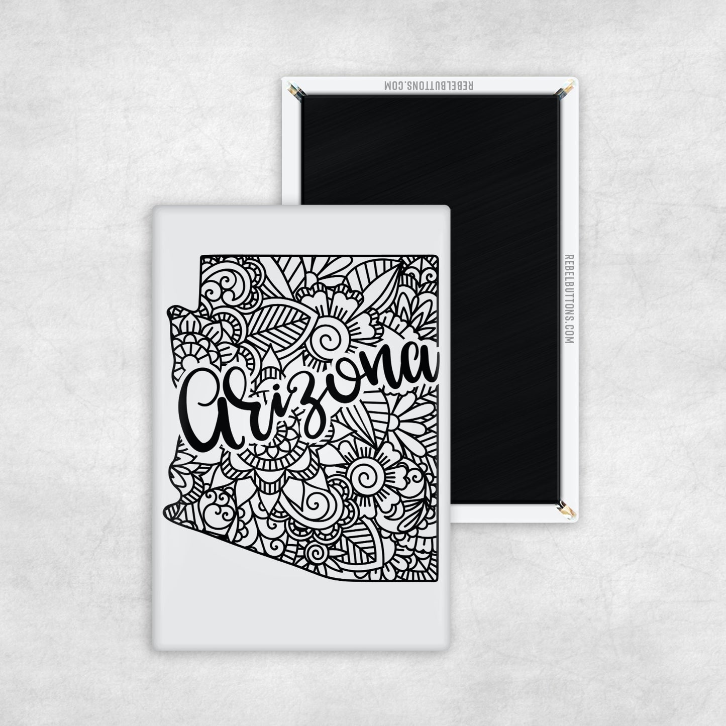 Arizona Mandala Magnet