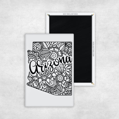 Arizona Mandala Magnet