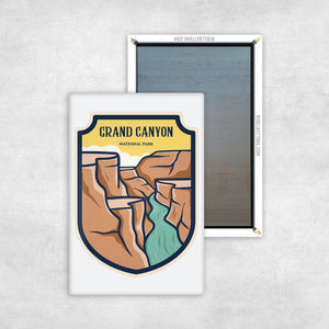 Grand Canyon Badge Magnet