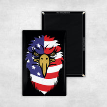 Load image into Gallery viewer, Bald Eagle Flag Magnet
