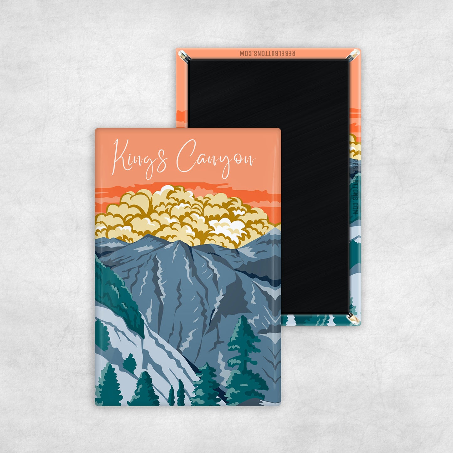California National Parks Magnets