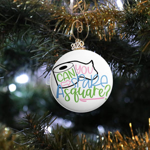 Can You Spare A Square? Toilet Paper Ornament - REBEL BUTTONS
