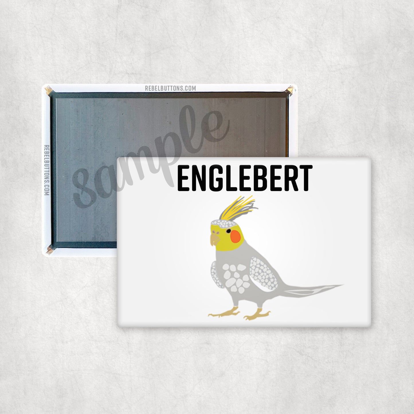 Cockatiel Magnet - Personalized