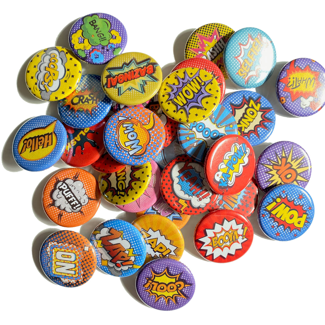Pop Art Magnets - Random Mix of 15