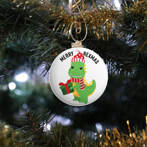 Merry Rexmas Ornament