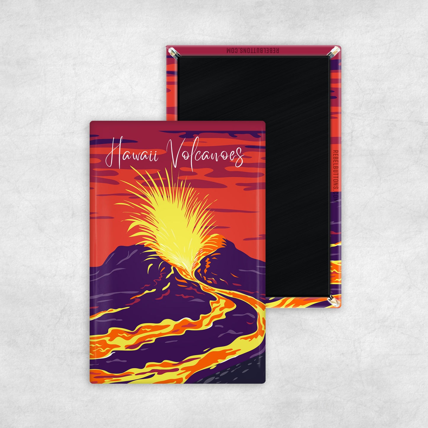 Hawaii National Parks Magnets