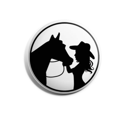 Horse and Cowgirl Circle