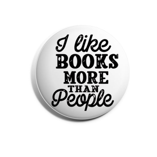 I Like Books More Than People