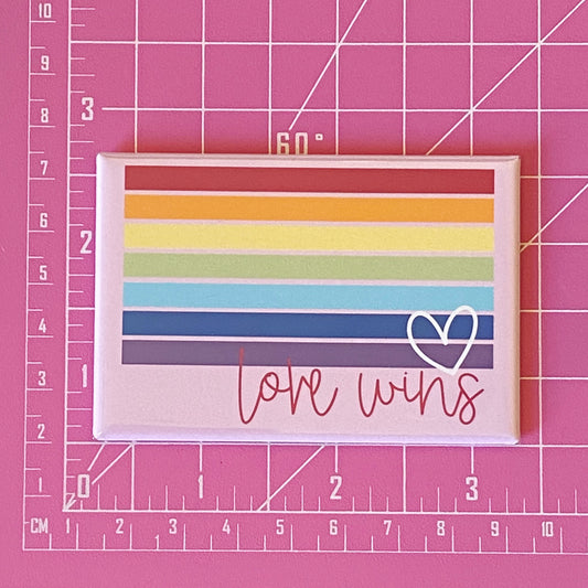 Love Wins Magnet