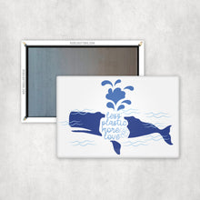 Load image into Gallery viewer, Less Plastic, More Love Magnet
