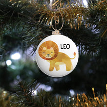 Load image into Gallery viewer, Personalized Lion Ornament
