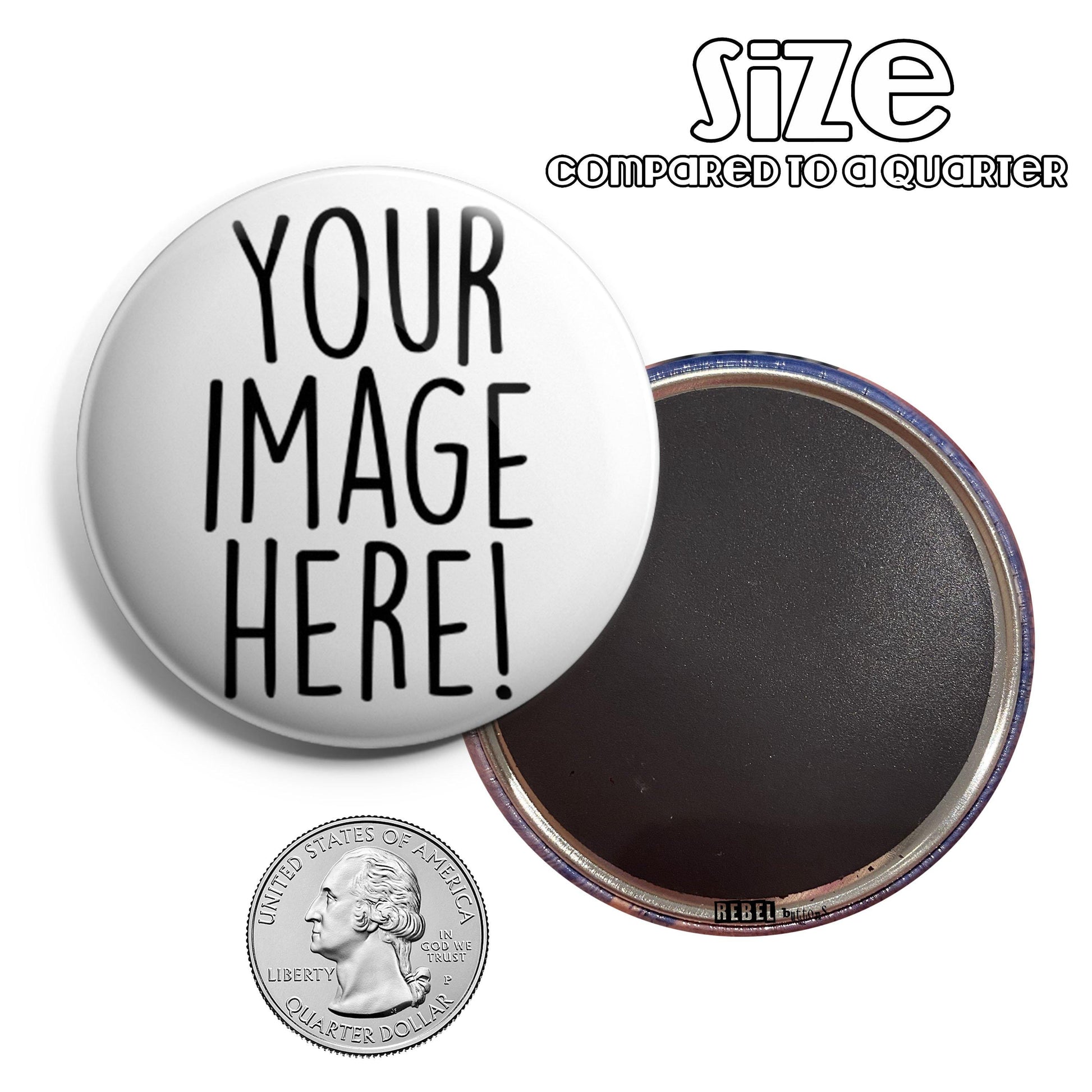 Build Your Own Magnets - 2.25" - REBEL BUTTONS