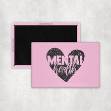 Load image into Gallery viewer, Mental Health Heart Magnet
