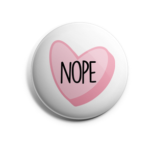 Nope Conversation Heart