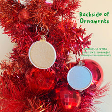 Load image into Gallery viewer, Personalized Cat Ornament - REBEL BUTTONS
