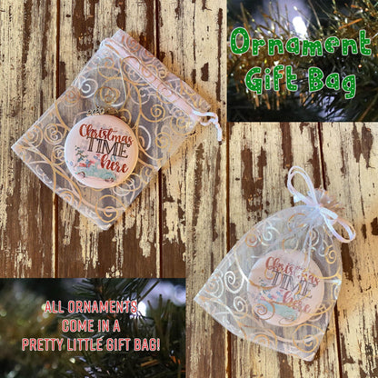 Teaching is a Work of Heart Ornament - REBEL BUTTONS