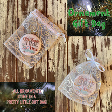 Load image into Gallery viewer, Personalized Crocodile Ornament - REBEL BUTTONS
