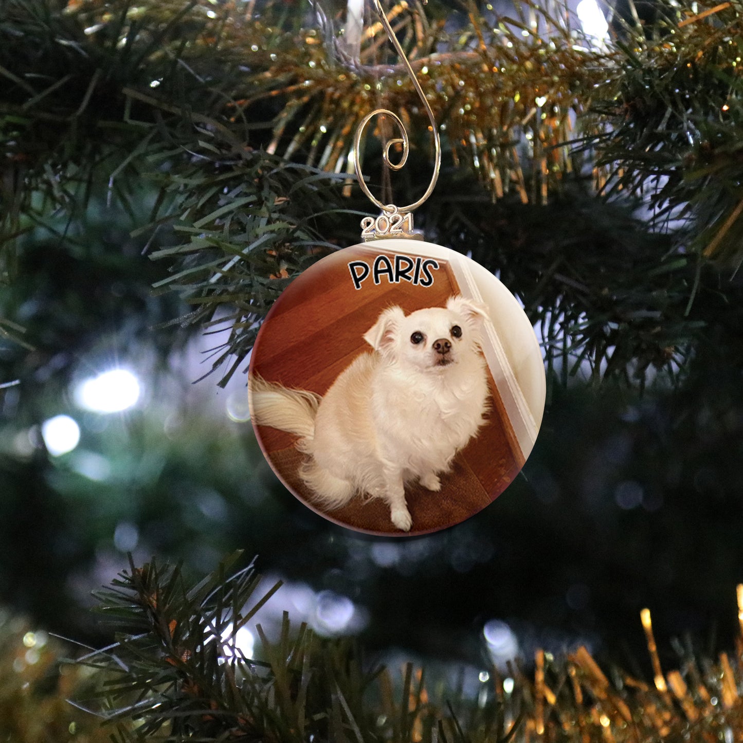 Dog Photo Ornament