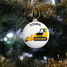 Load image into Gallery viewer, Personalized Plow Truck Ornament
