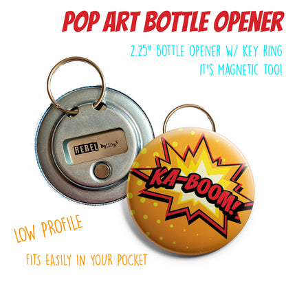 Pop Art Bottle Opener