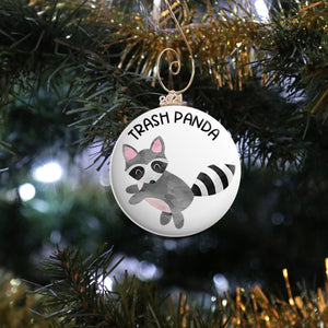 Personalized Raccoon Ornament
