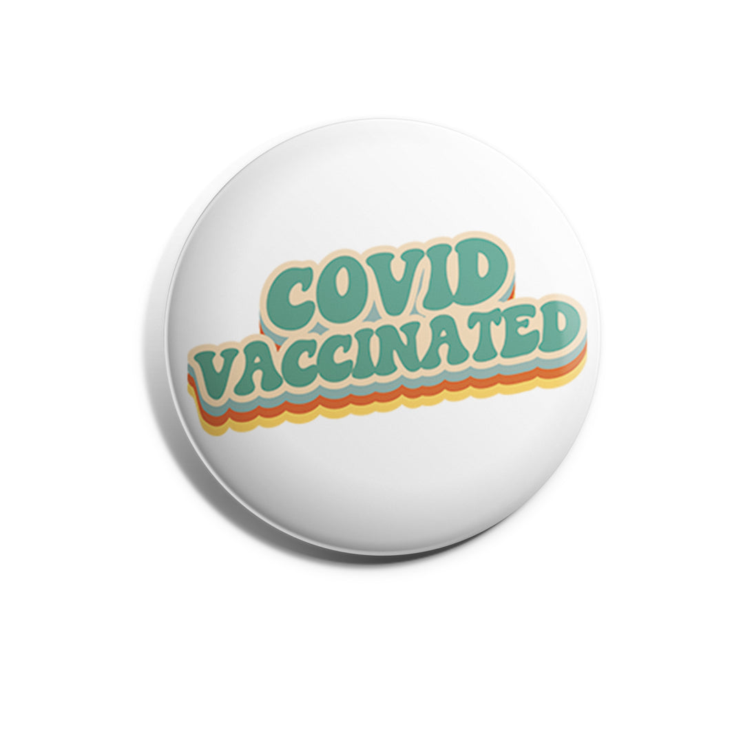 Covid Vaccinated - Retro Style