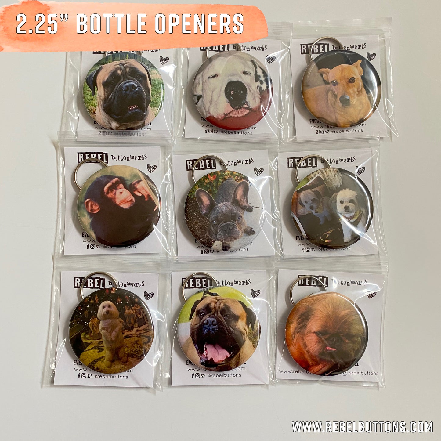 Build Your Own Bottle Openers - 2.25"