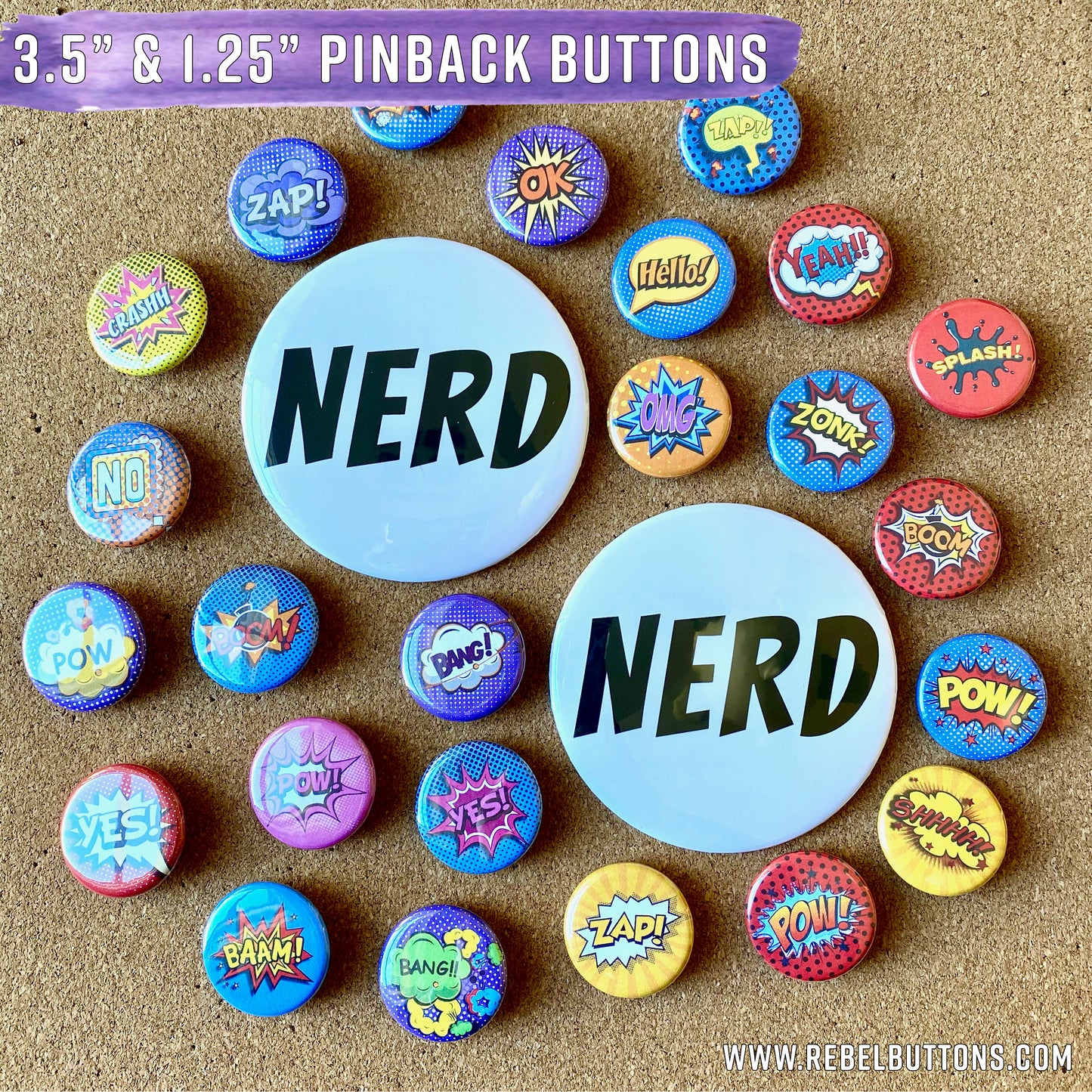 Build Your Own Buttons - 3.5"