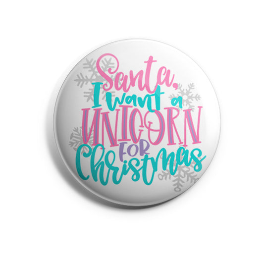 Santa I Want a Unicorn for Christmas