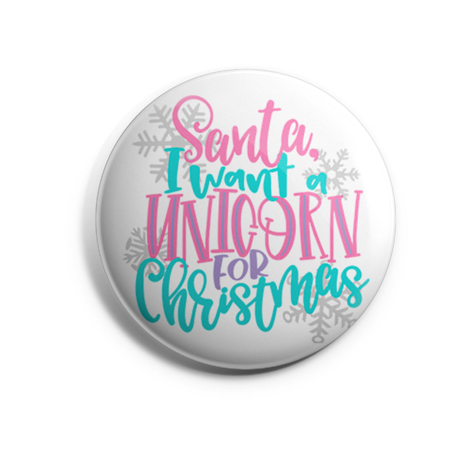 Santa I Want a Unicorn for Christmas