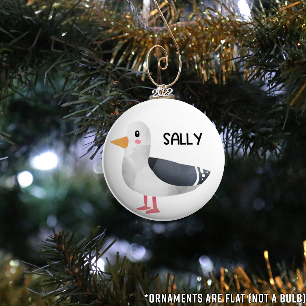 Personalized Seagull Ornament