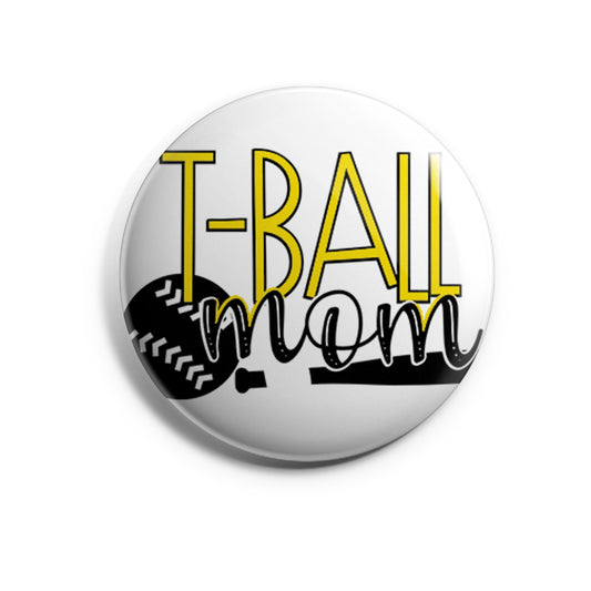 T-Ball Mom Yellow