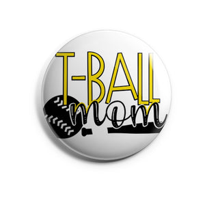 T-Ball Mom Yellow