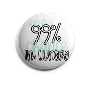 There's a 99% Chance I'm Hungry