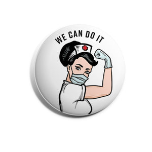 We Can Do It Nurse (Caucasian)