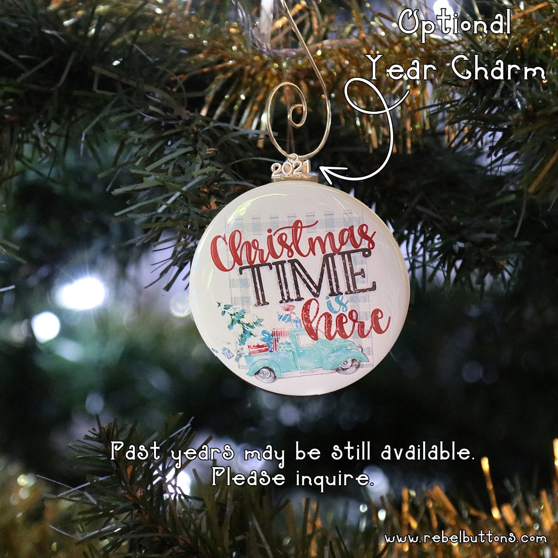 Personalized Crocodile Ornament - REBEL BUTTONS